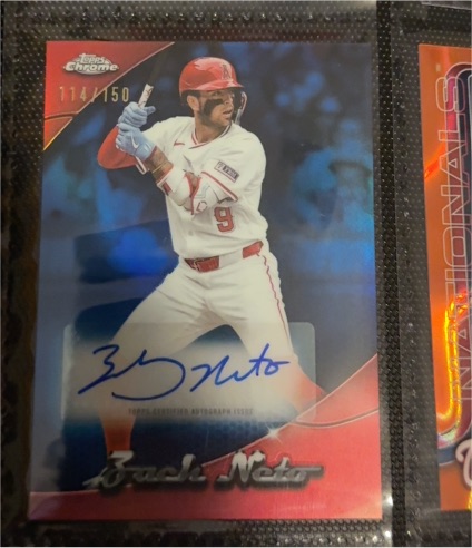 2025 Topps Chrome Update #CHRU-ZN Zach Neto — front