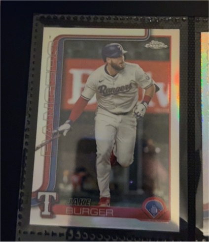 2025 Topps Chrome Update Series #USC37 Jake Burger — front