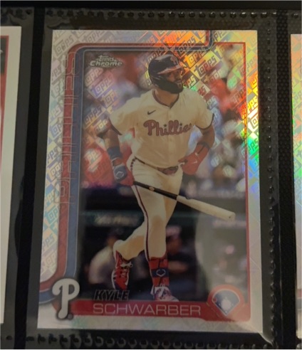 2025 Topps Chrome #31 Kyle Schwarber — front