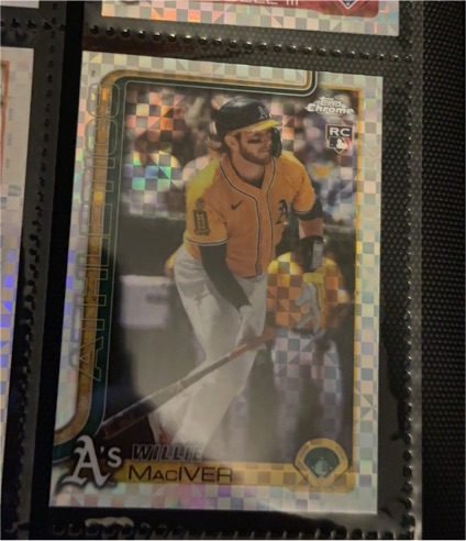 2025 Topps Chrome Update #USC81 Willie MacIver — front