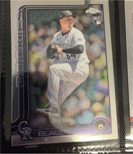 2025 Topps Chrome #161 Bradley Blalock — front