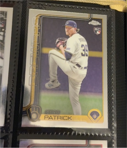 2025 Topps Chrome Update Series #USC90 Chad Patrick — front