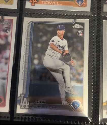 2025 Topps Chrome Update Series #USC39 Jack Dreyer — front