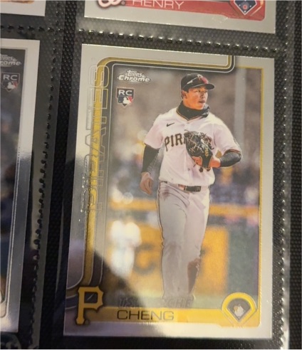 2025 Topps Chrome Update Series #USC74 Tsung-Che Cheng — front