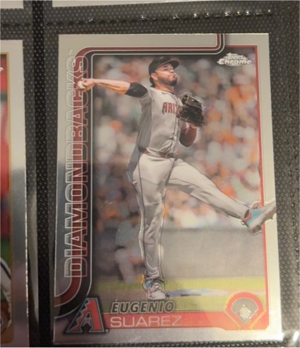 2025 Topps Chrome #48 Eugenio Suarez — front