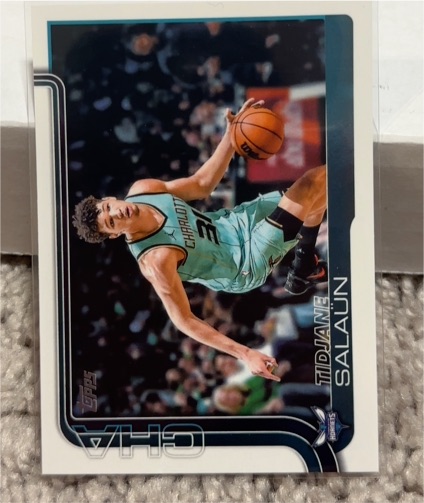 2025-26 Topps #71 Tidjane Salaun — front