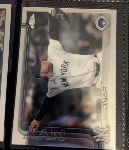 2025 Topps Chrome Update #USC124 David Bednar — front