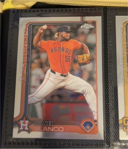 2025 Topps Chrome #292 Ronel Blanco — front