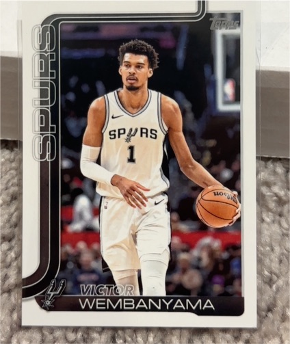 2025-26 Topps #195 Victor Wembanyama — front