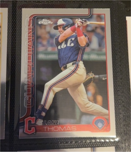 2025 Topps Chrome #52 Lane Thomas — front