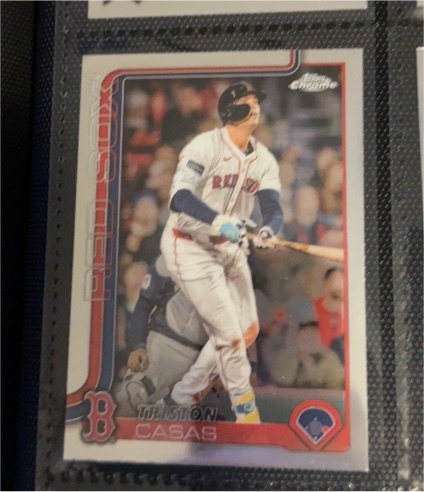 2025 Topps Chrome #192 Triston Casas — front