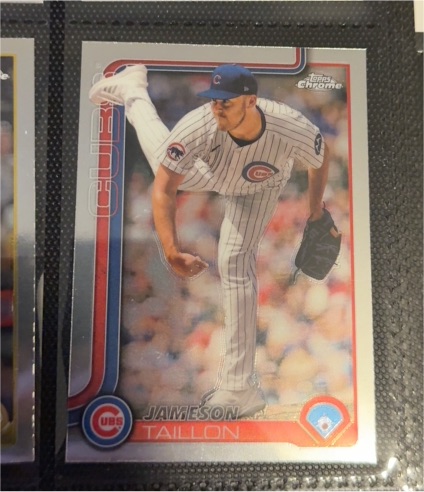 2025 Topps Chrome #33 Jameson Taillon — front