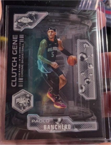 2025-26 Topps Chrome #CG-19 Paolo Banchero Clutch Gene — front