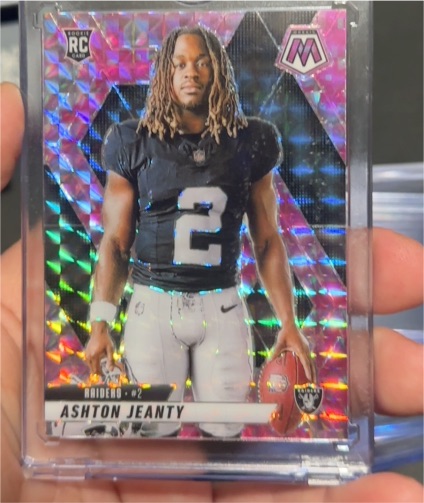 2025 Panini Mosaic #287 Ashton Jeanty — front