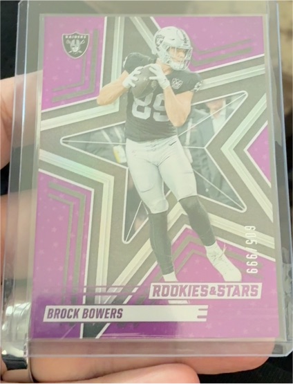 2025 Panini Rookies & Stars #12 Brock Bowers — front