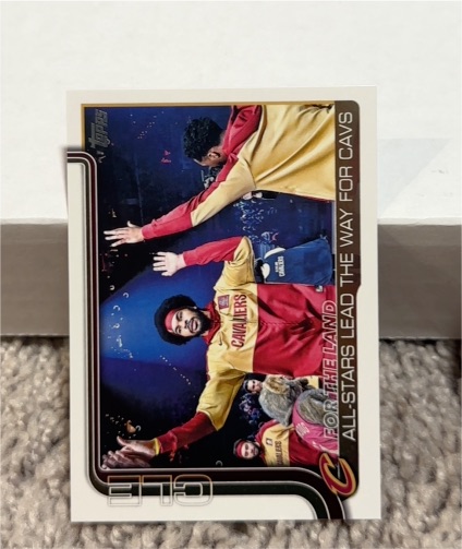 2025-26 Topps #278 For The Land: All-Stars Lead The Way For Cavs — front