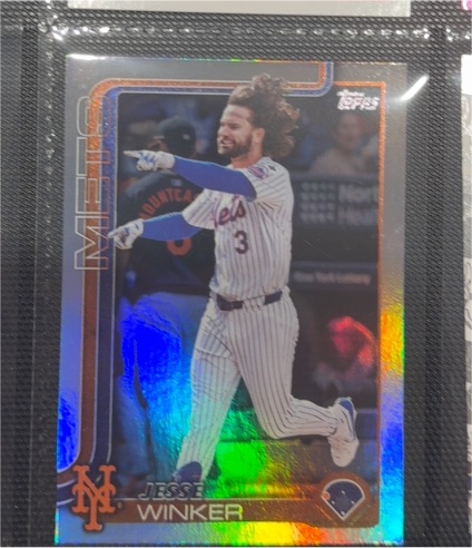 2025 Topps Jesse Winker Mets — front