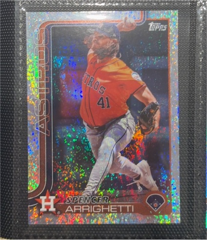 2025 Topps Series 2 #522 Spencer Arrighetti — front