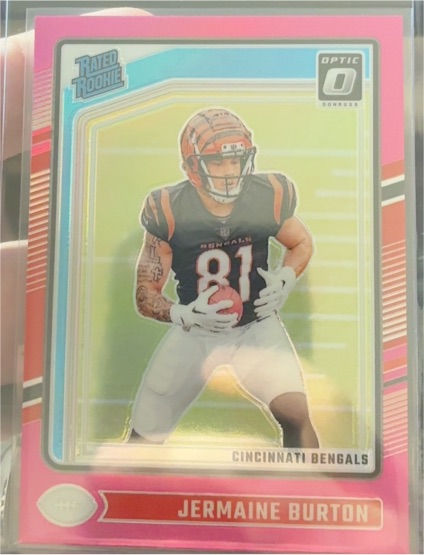 2024 Donruss Optic #251 Jermaine Burton — front