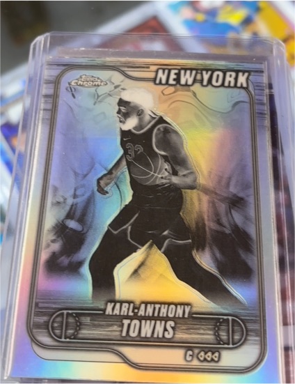 2024-25 Topps Chrome #52 Karl-Anthony Towns — front