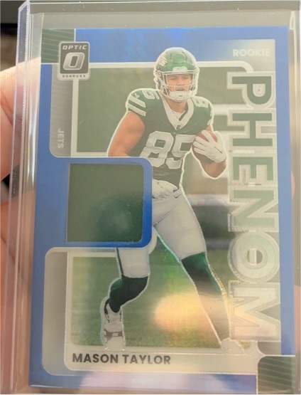 2025 Panini Donruss Optic #RPJ-MTR Mason Taylor Rookie Phenom Patch — front