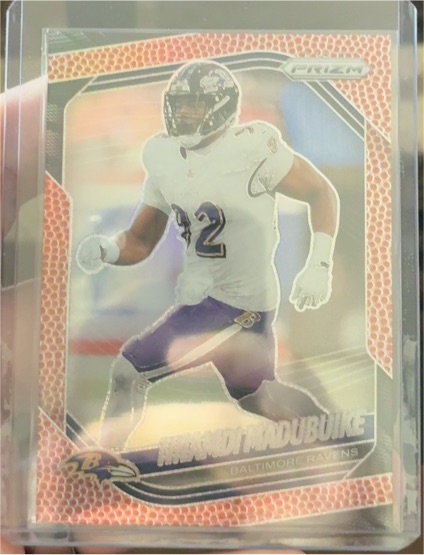 2025 Panini Prizm #22 Nnamdi Madubuike — front