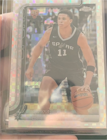 2025-26 Topps Chrome #264 Carter Bryant — front