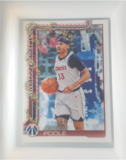 2025-26 Topps Holiday #H73 Jordan Poole — front