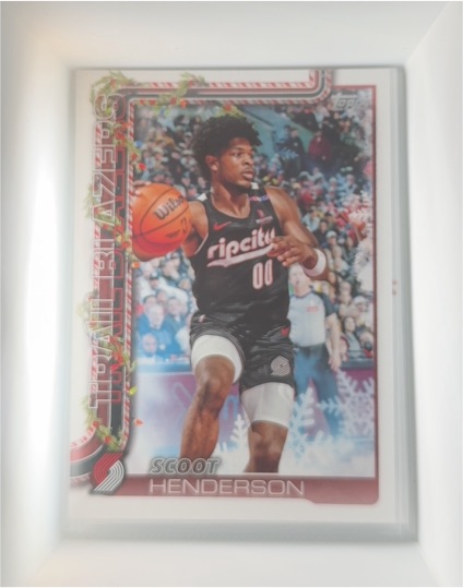 2025-26 Topps #122 Scoot Henderson Portland Trail Blazers — front