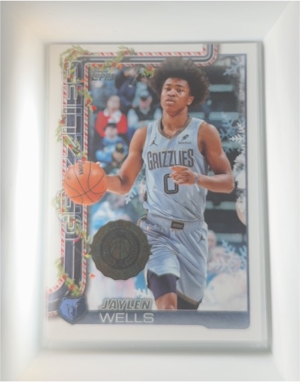 2025-26 Topps Holiday #H147 Jaylen Wells — front