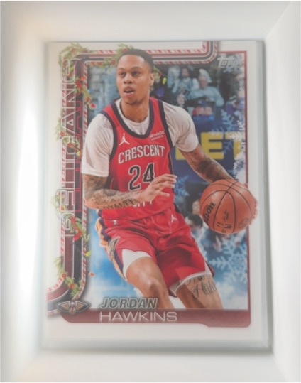 2025-26 Topps Holiday #H151 Jordan Hawkins — front
