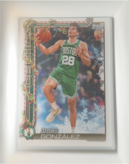 2025-26 Topps Holiday #H188 Hugo Gonzalez — front