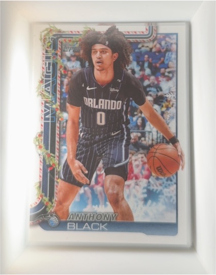 2025-26 Topps Holiday #H70 Anthony Black — front