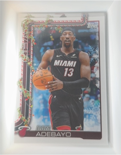 2025-26 Topps Holiday #H60 Bam Adebayo — front
