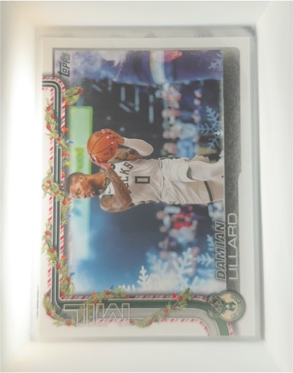 2025-26 Topps Holiday #H44 Damian Lillard — front