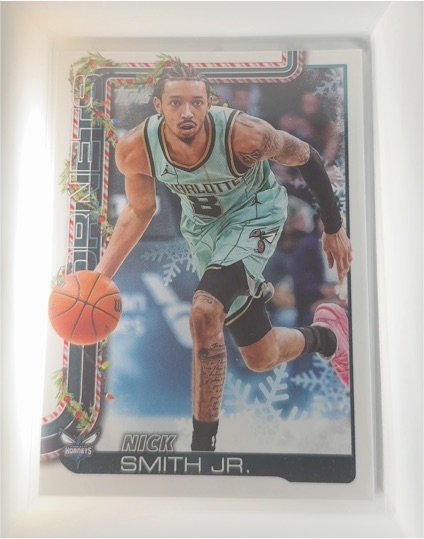 2025-26 Topps Holiday #H56 Nick Smith Jr. — front