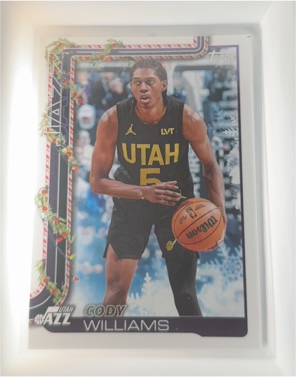 2025-26 Topps #130 Cody Williams — front