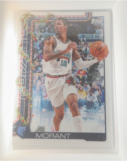 2025-26 Topps Holiday #109 Ja Morant — front