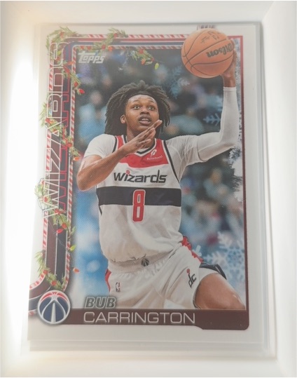 2025-26 Topps #97 Bub Carrington — front