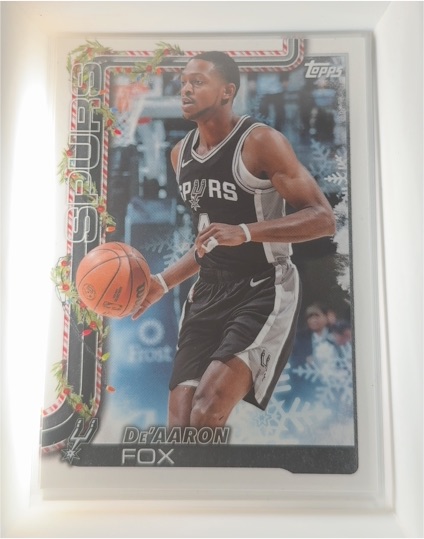 2025-26 Topps #196 De'Aaron Fox — front