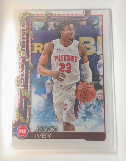 2025-26 Topps Holiday #H37 Jaden Ivey — front