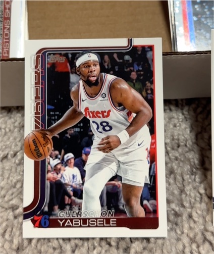 2025-26 Topps #26 Guerschon Yabusele — front