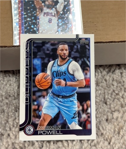 2025-26 Topps #144 Norman Powell — front