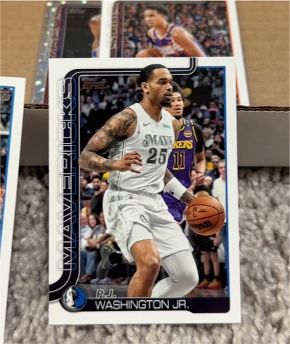 2025-26 Topps #173 P.J. Washington Jr. — front