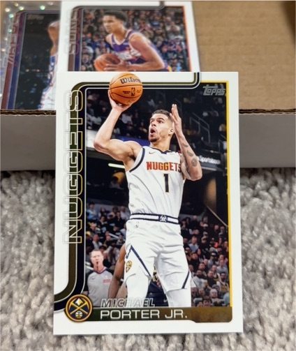 2025-26 Topps Basketball #105 Michael Porter Jr. — front
