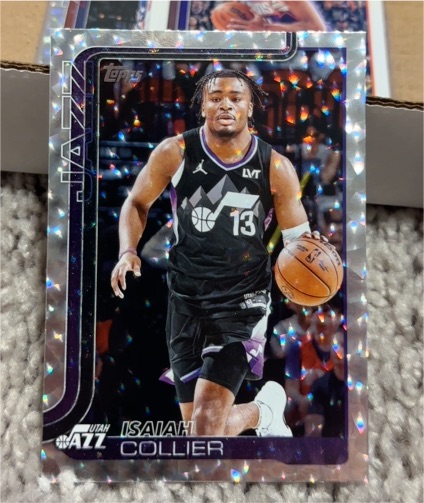 2025-26 Topps #133 Isaiah Collier — front