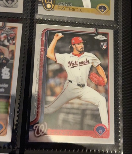 2025 Topps Chrome #146 Josiah Gray — front