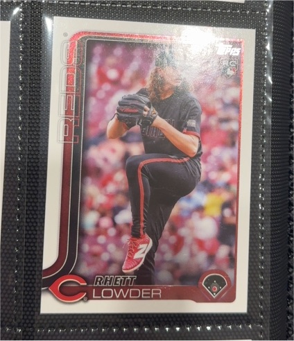 2025 Topps Series 1 #205 Rhett Lowder — front