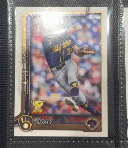 2025 Topps Series 1 #165 Joey Ortiz — front