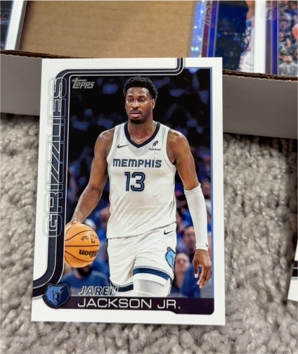 2025-26 Topps #184 Jaren Jackson Jr. — front